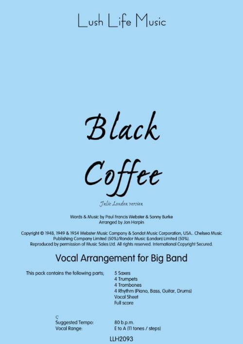 BLACK COFFEE (Vocal)